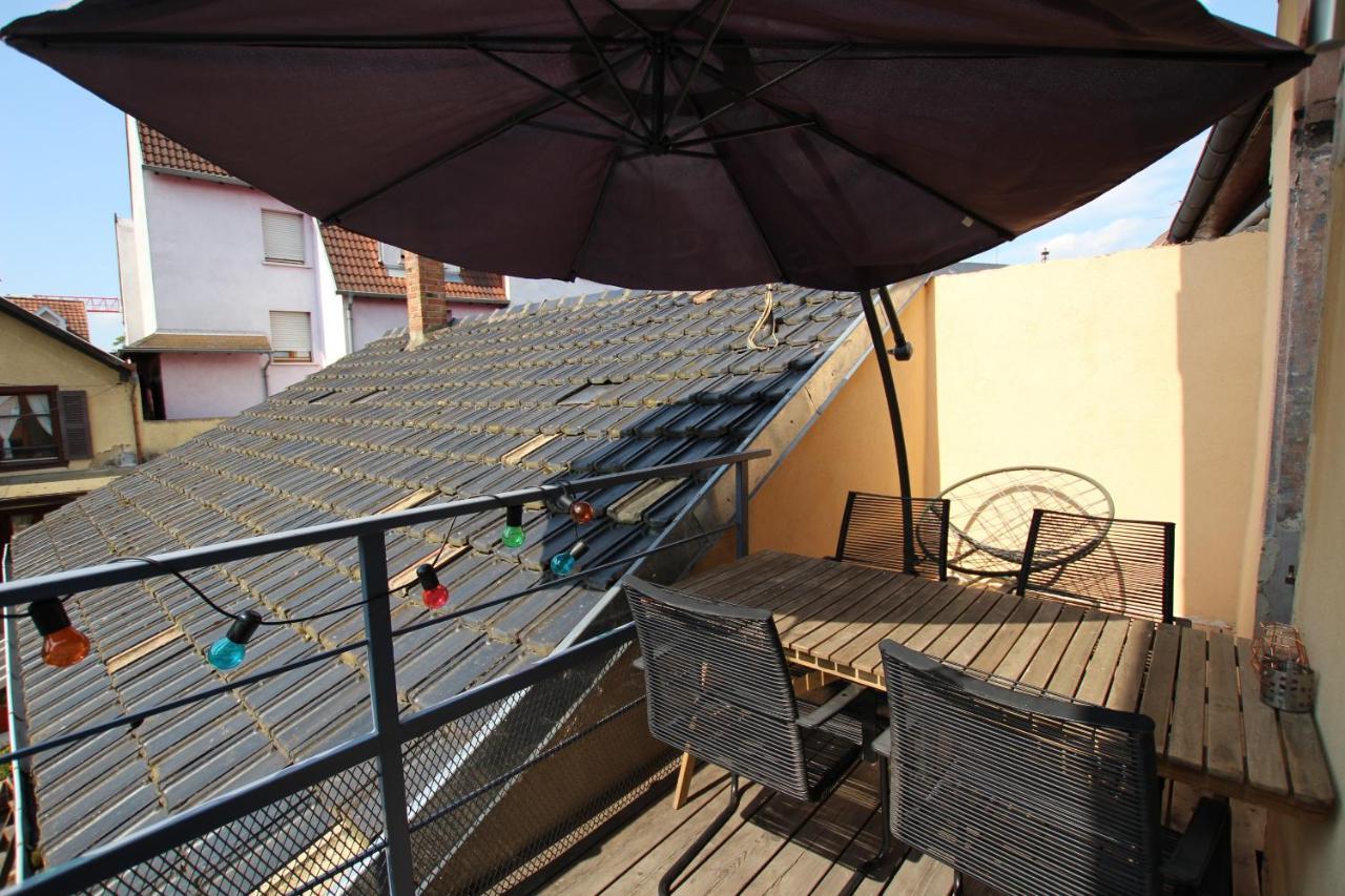 Terrace - Belle Alsace 4 - Bookingalsace Appartement *